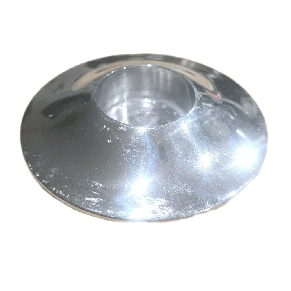 VTG Nambe‎ Tea Light Candle Holder Votive Danish Modern Minimalist Mid Century